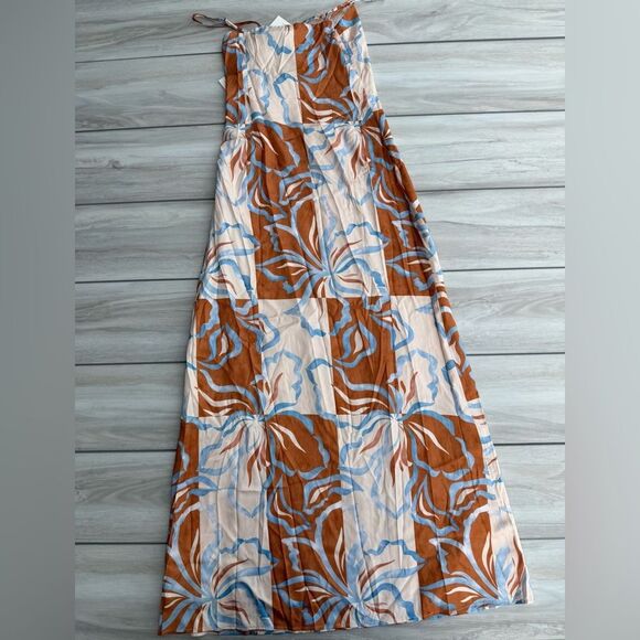 Peppermayo Aster Bloom Maxi Dress Orange Size 4 NWT IN PACKAGE - Picture 6 of 10